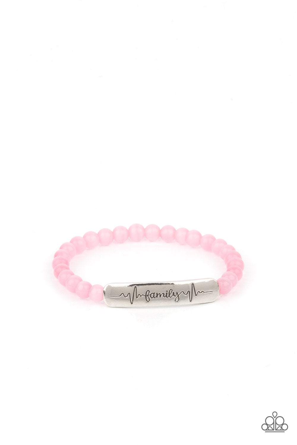 Family is Forever Pink Bracelet Paparazzi