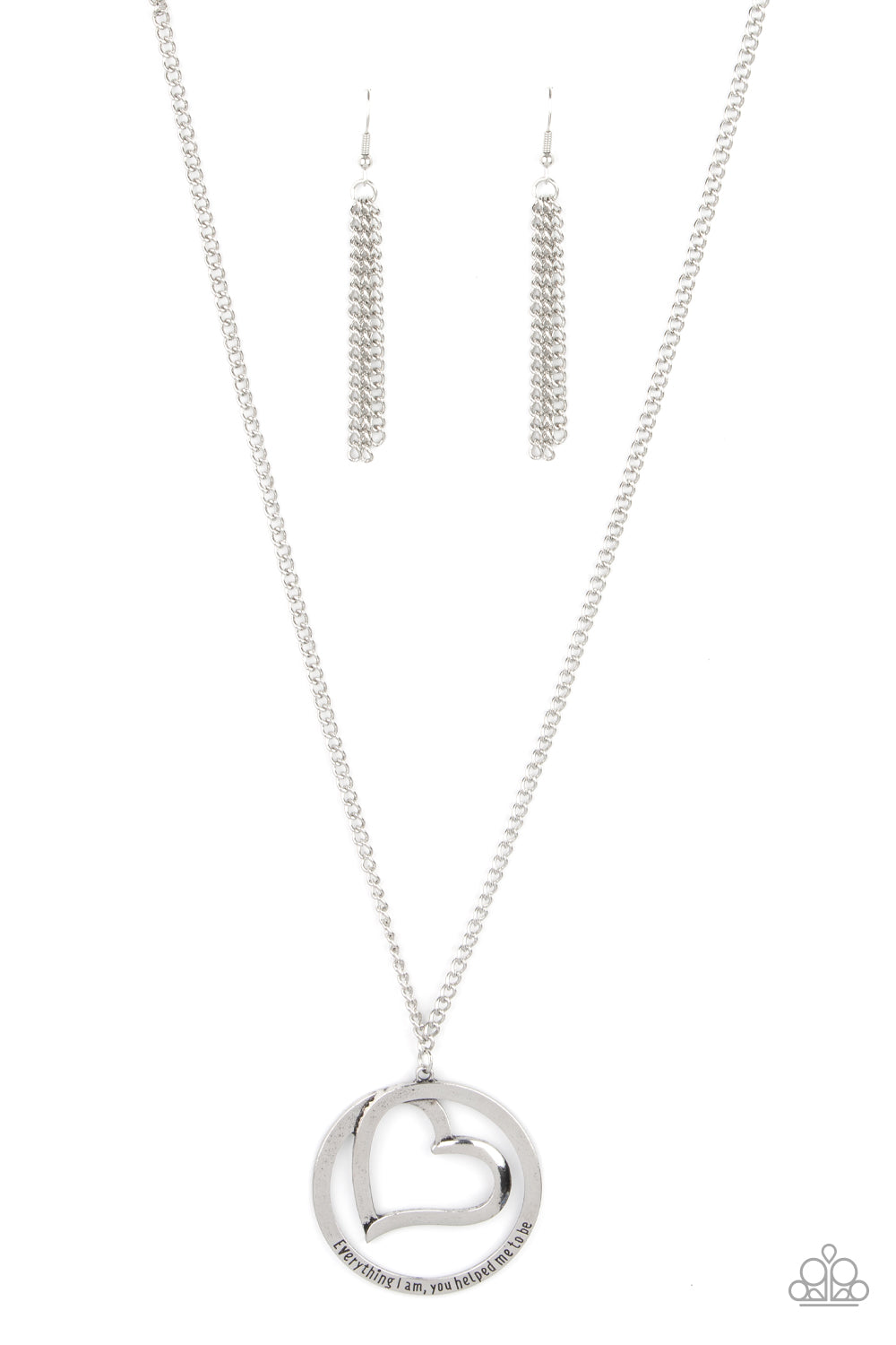 Positively Perfect Silver Necklace Paparazzi
