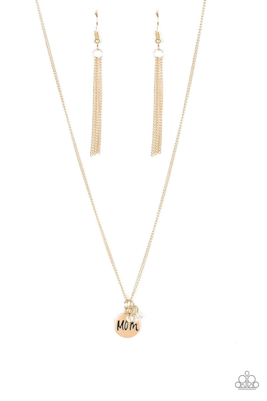 Mom Mode Gold Necklace