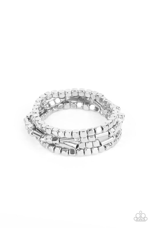 Metro Materials Silver
Bracelet - Daria's Blings N Things