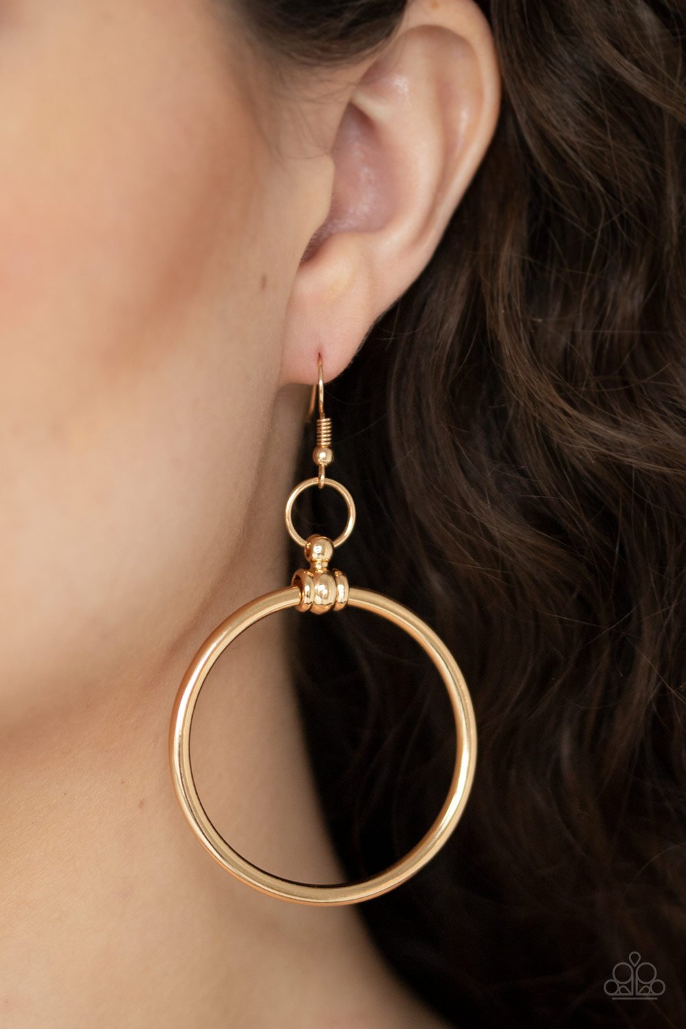 Total Focus Earrings Gold Earrings