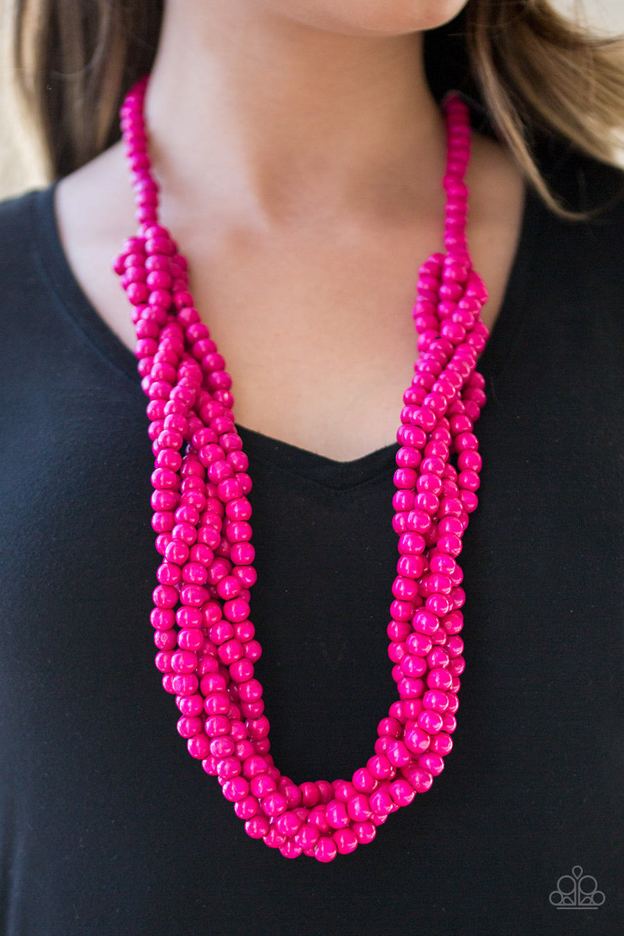 Tahiti Tropic Pink Necklace