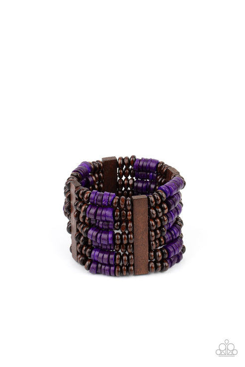 Vacay Vogue Purple Bracelet Paparazzi