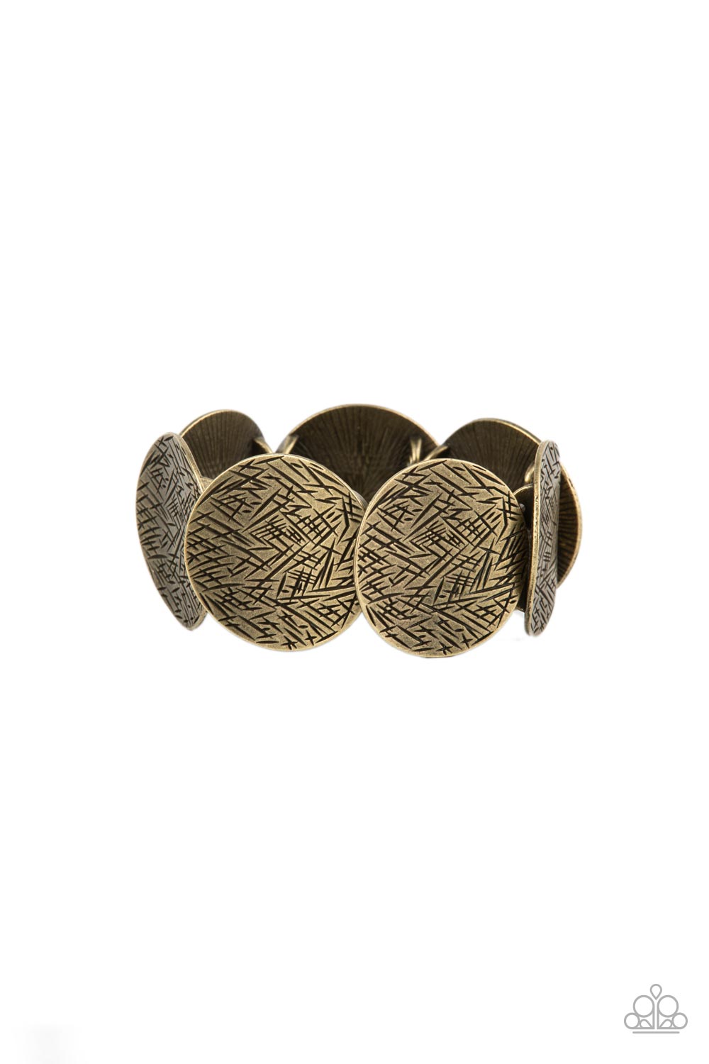 Extra Etched Brass Bracelet