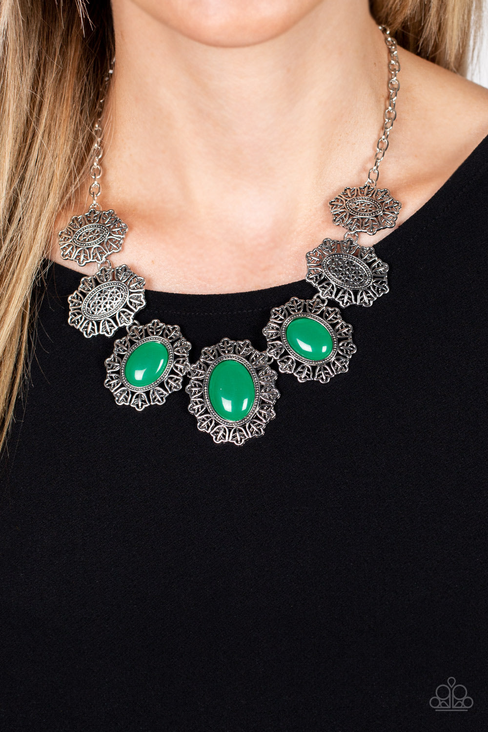 Forever and EVERGLADE Green Necklace Paparazzi