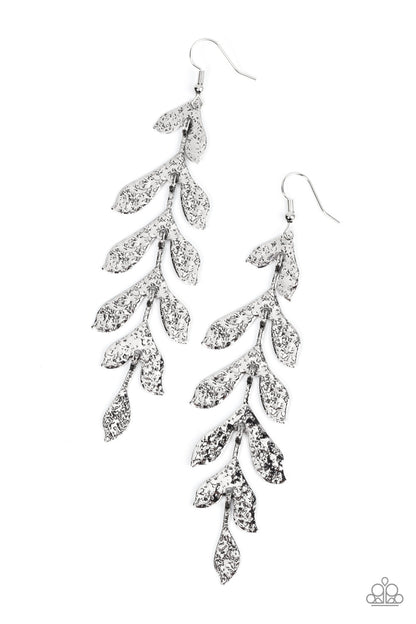 Lead From the FROND Silver
Earrings Paparazzi
