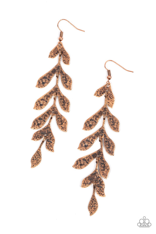 Lead From the FROND Copper
Earrings
