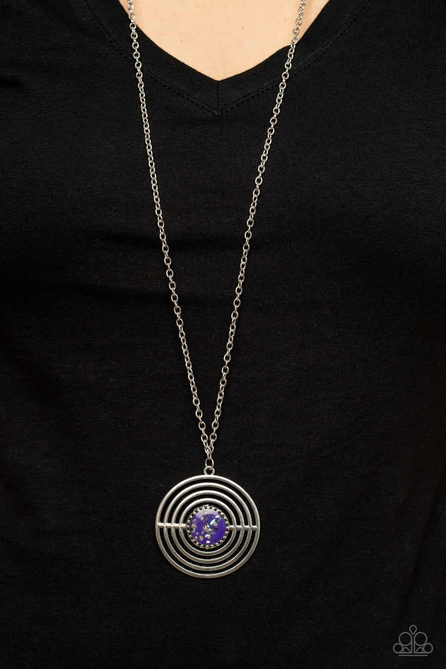 Targeted Tranquility Purple Necklace Paparazzi