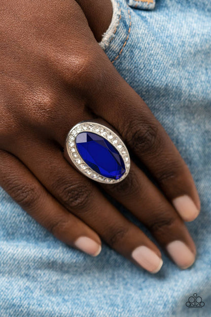 Believe in Bling Blue Ring Paparazzi