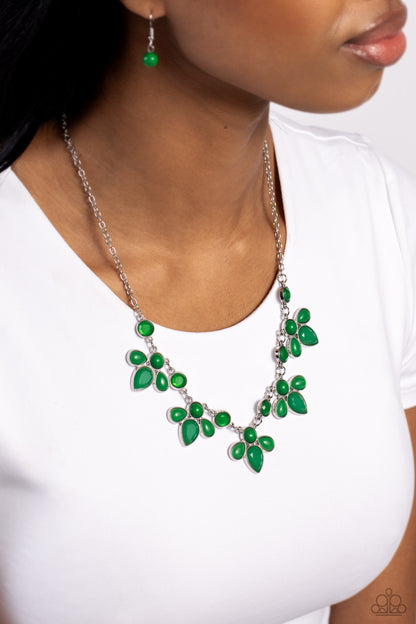 FROND-Runner Fashion Green Necklace Paparazzi