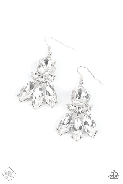 To Have and to SPARKLE White Earrings Paparazzi