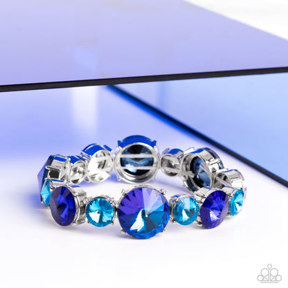 Refreshing Radiance Blue Bracelet Paparazzi