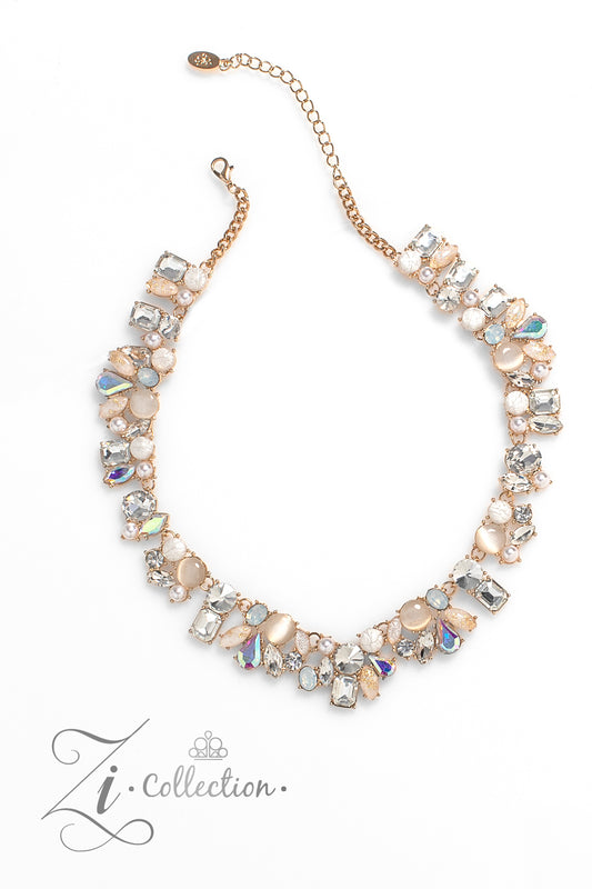 Enchanting Gold Zi Collection Necklace Paparazzi