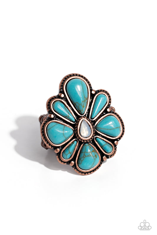 Floral Folklore Copper Ring Paparazzi