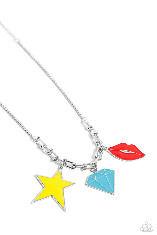 Scouting Shapes Multi Necklace Paparazzi