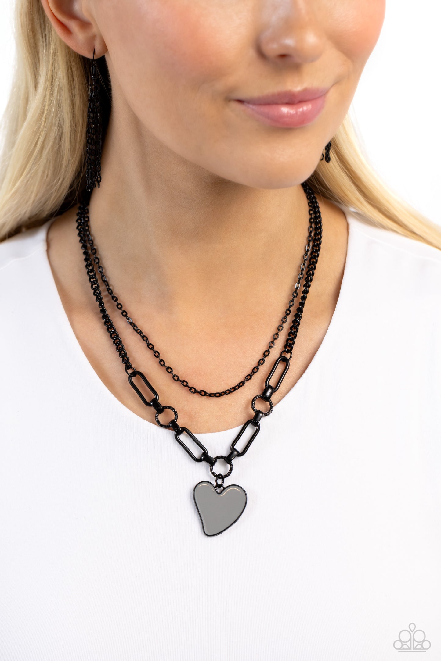 Carefree Confidence Silver Necklace Paparazzi
