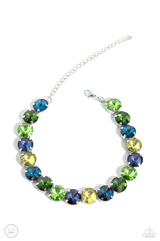 Alluring A-Lister Green Necklace Paparazzi