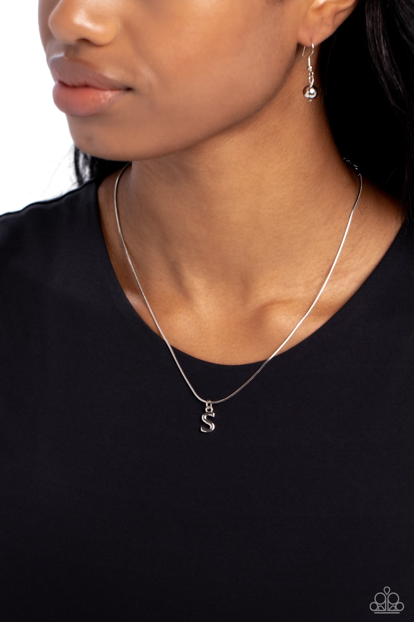 Seize the Initial Silver * S * Necklace Paparazzi