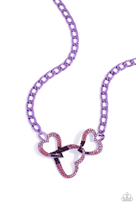 Eclectically Enamored Purple Necklace Paparazzi