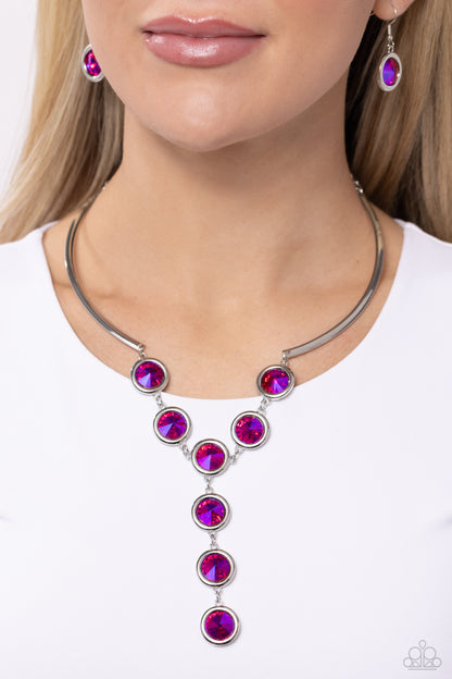Cheers to Confidence Pink Necklace Paparazzi