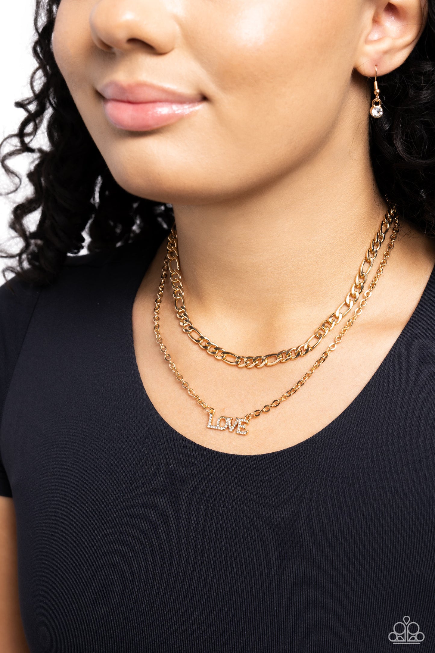 Lovely Layers Gold Necklace Paparazzi