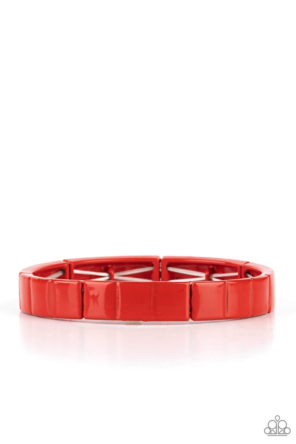 Material Movement - Red Bracelet - Daria's Blings N Things
