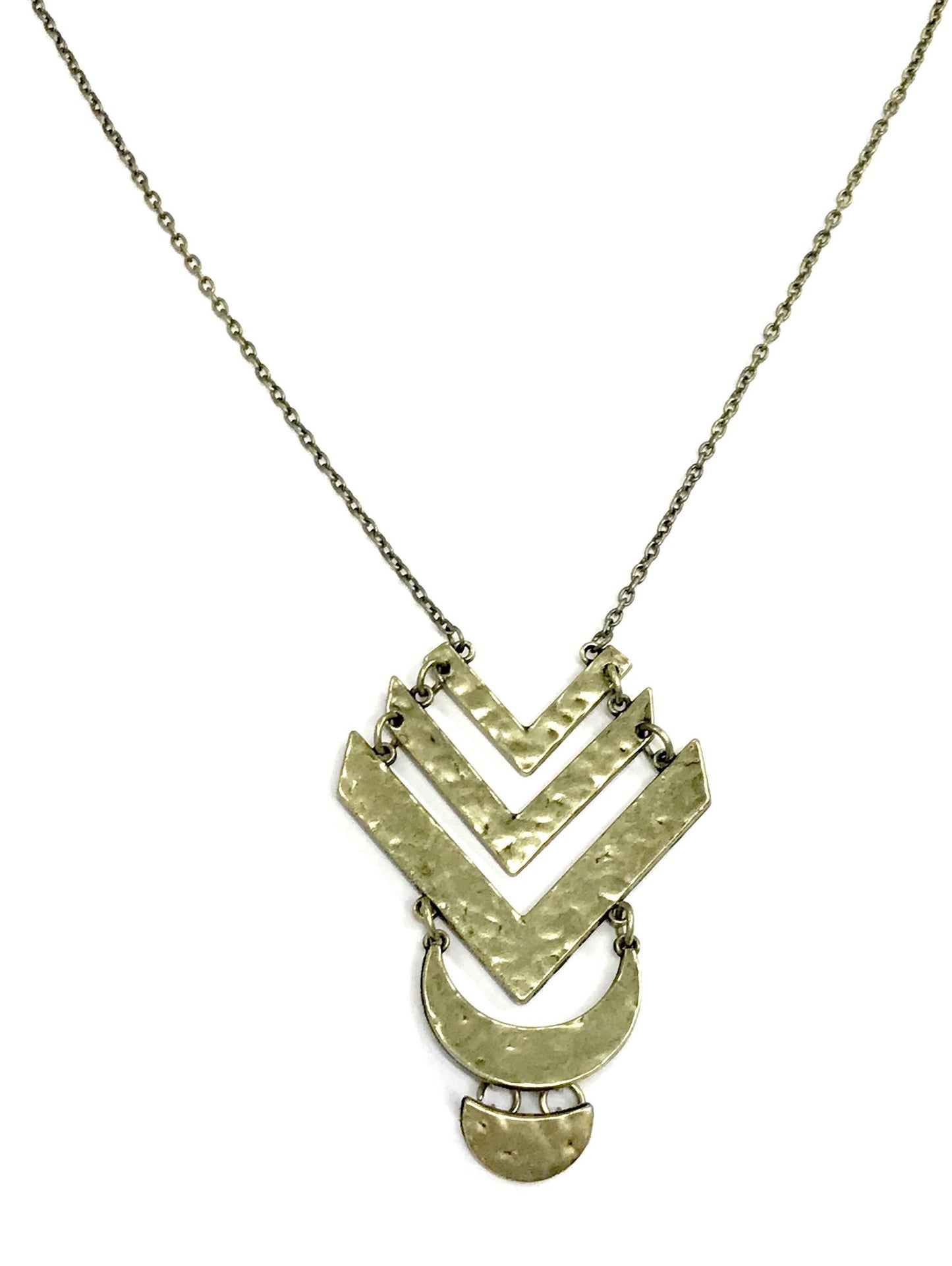 Artisan Edge Brass Necklace - Daria's Blings N Things