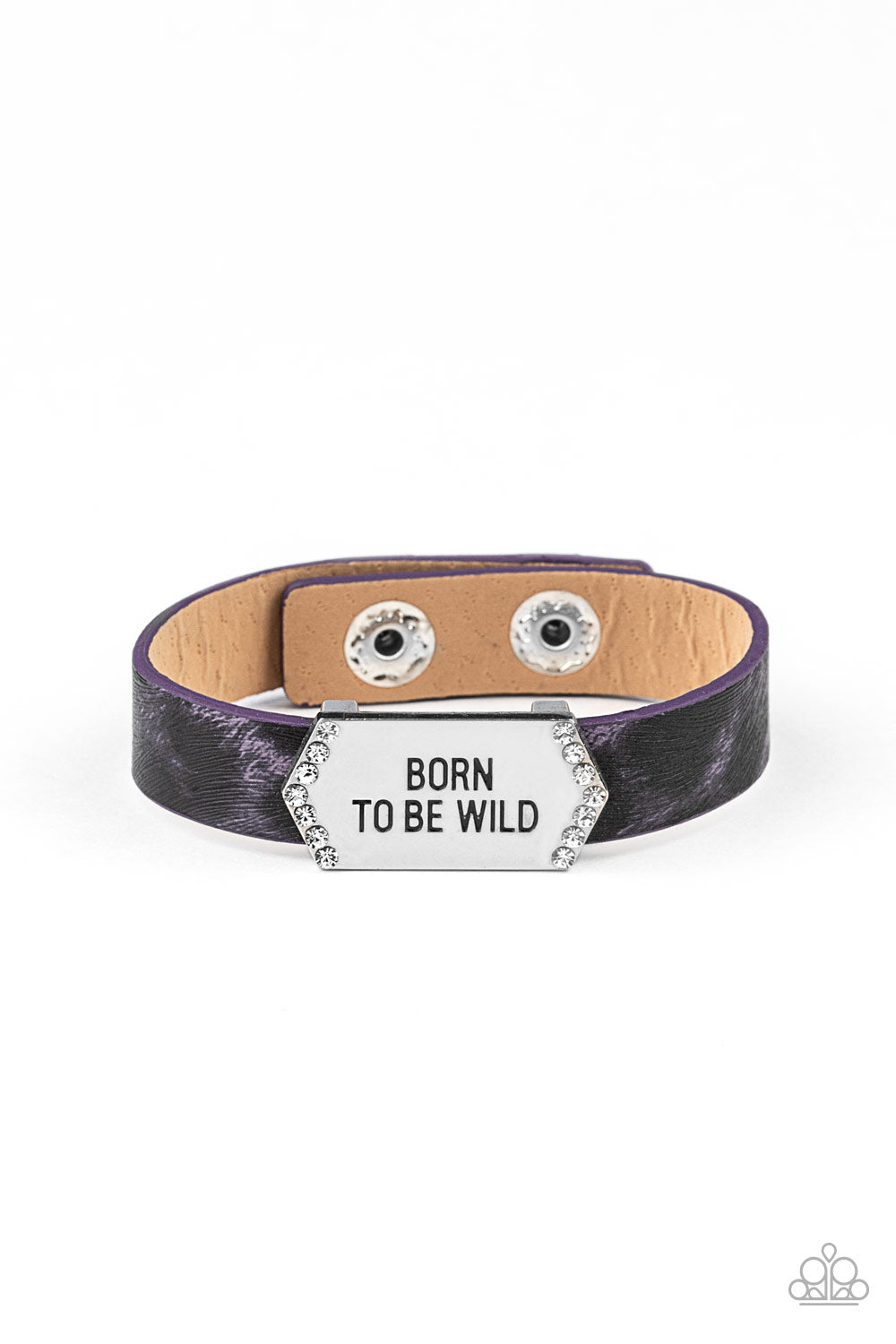Born To Be Wild Purple
Bracelet - Daria's Blings N Things