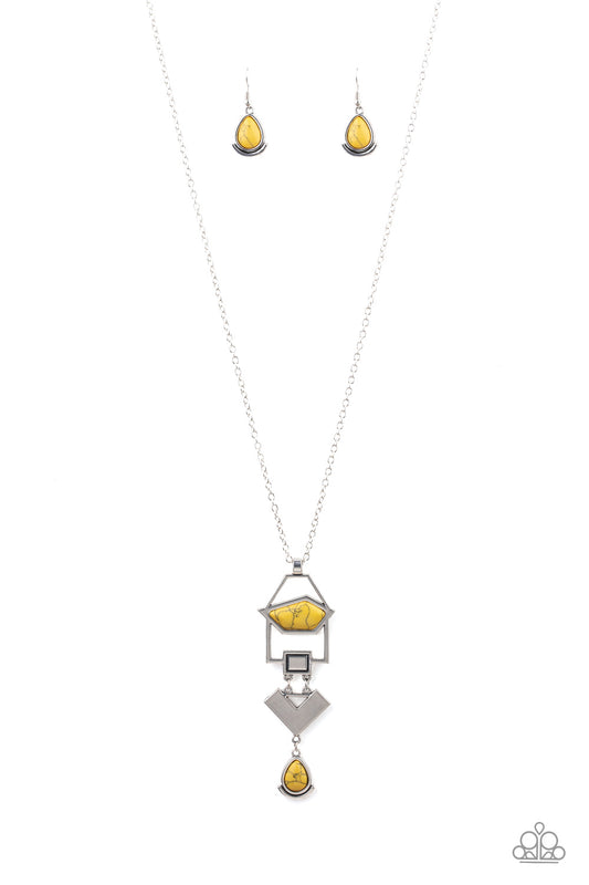 Desert Artisan Yellow Necklace - Daria's Blings N Things