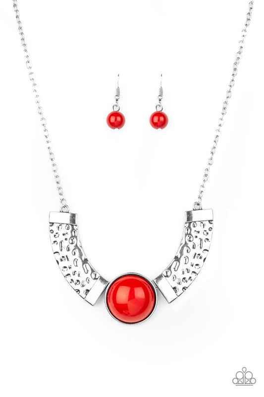 Egyptian Spell Red Necklace - Daria's Blings N Things