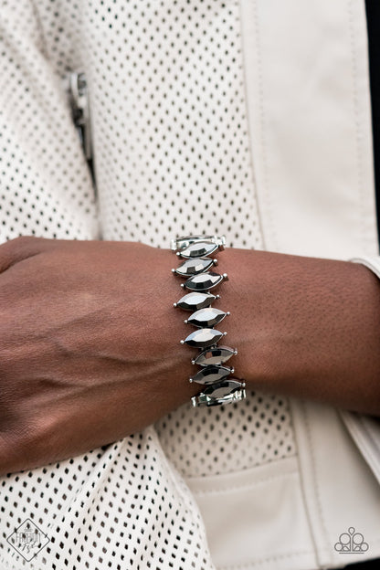 Fiercely Fragmented Silver Bracelet - Daria's Blings N Things