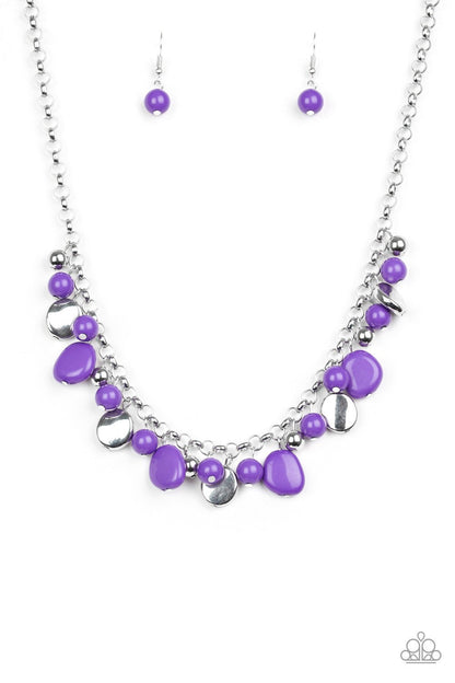 Flirtatiously Florida Purple Necklace - Daria's Blings N Things