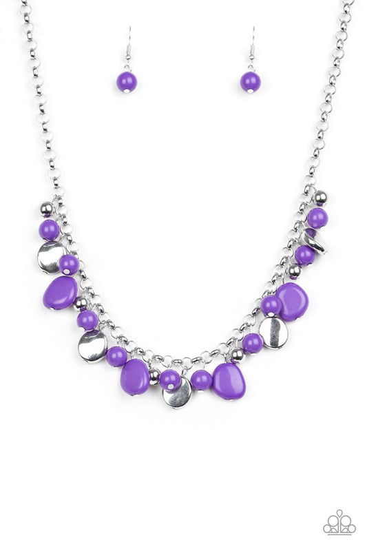 Flirtatiously Florida Purple Necklace - Daria's Blings N Things