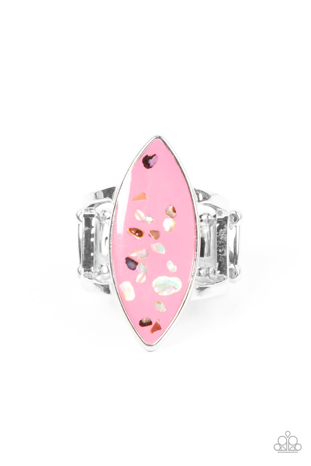 Oceanic Odyssey Pink Ring Paparazzi