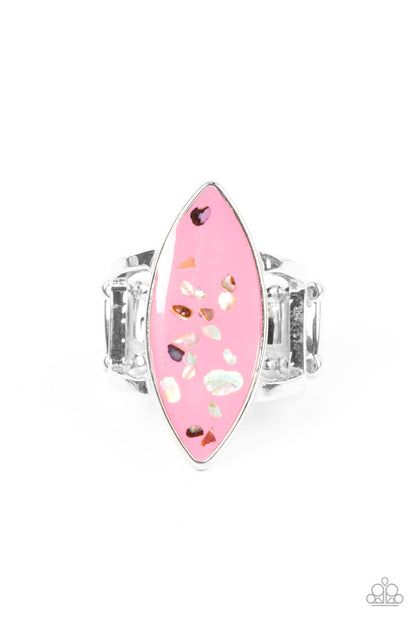 Oceanic Odyssey Pink Ring Paparazzi