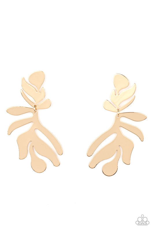 Palm Picnic Gold
Earrings Paparazzi