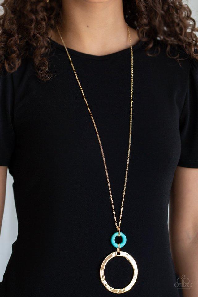  Optical Illusion Gold
Necklace - Daria's Blings N Things